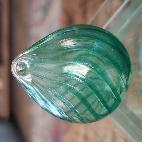 Vintage Art Deco Art Glass jewelry box or catchall. - Picture 6 of 6